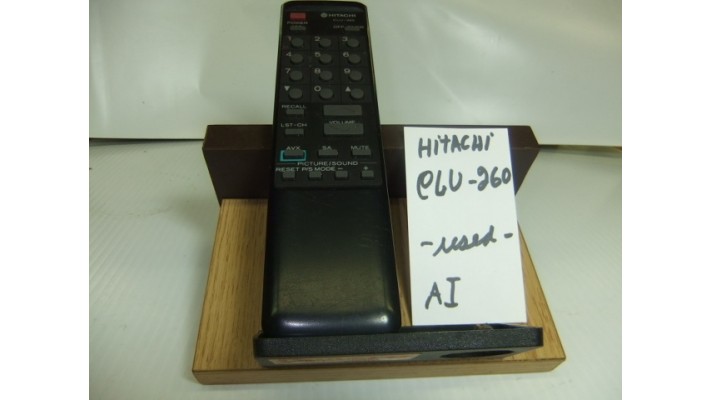 Hitachi CLU-260 USED Remote  control